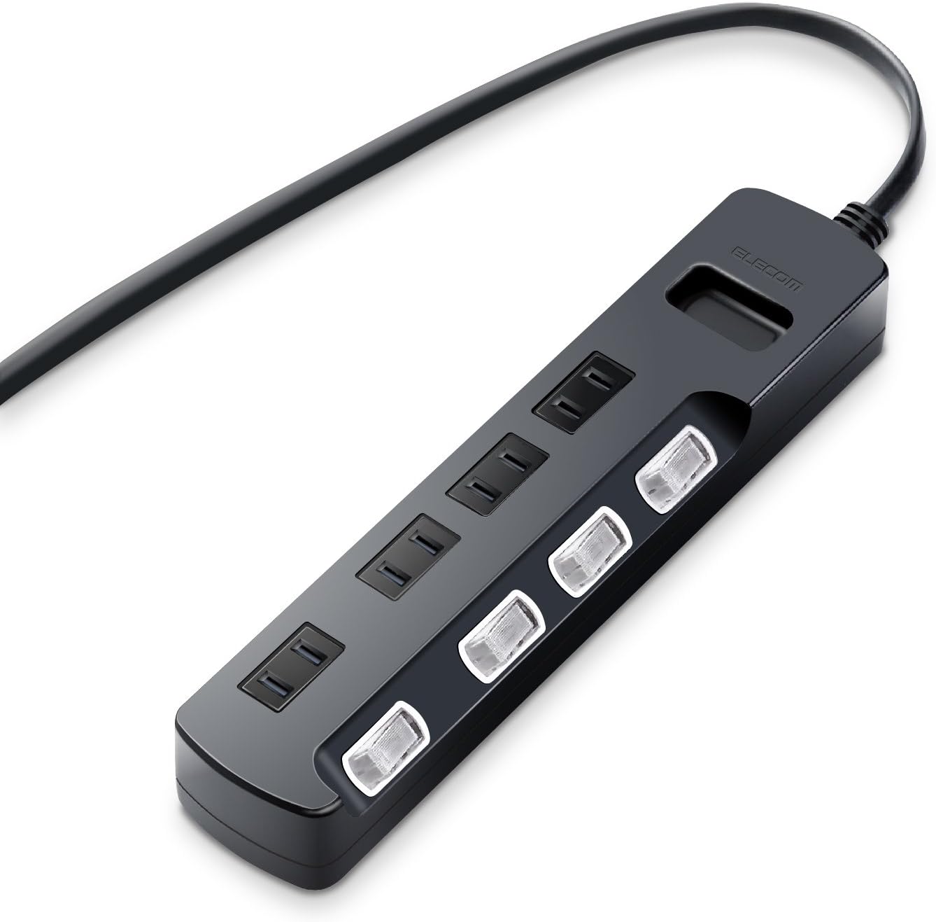 エレコム 電源タップ 雷ガード 個別スイッチ