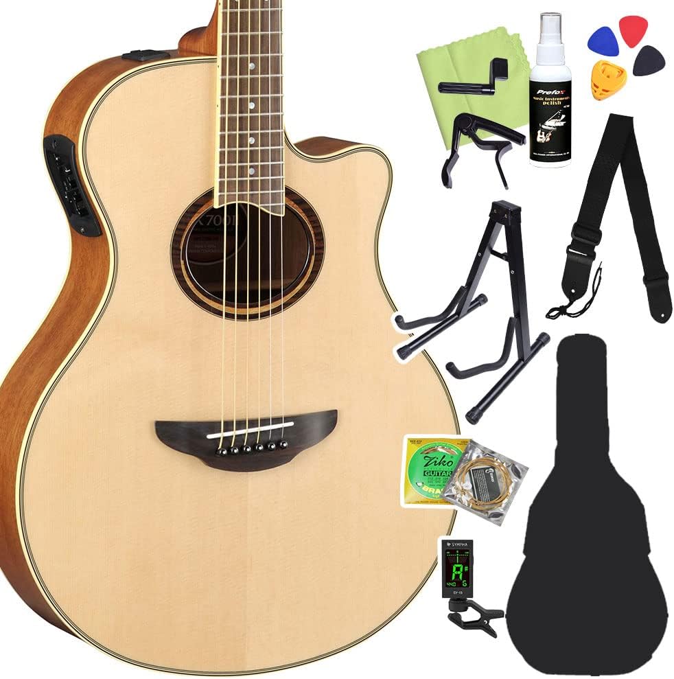 YAMAHA APX700II アコースティックギター初心者12点セット NT エレアコ ヤマハ